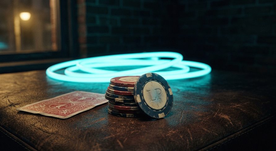 Player on laptop viewing casino dashboard